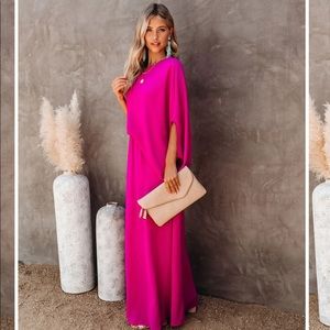 Vici from the source off the shoulder maxi dress L